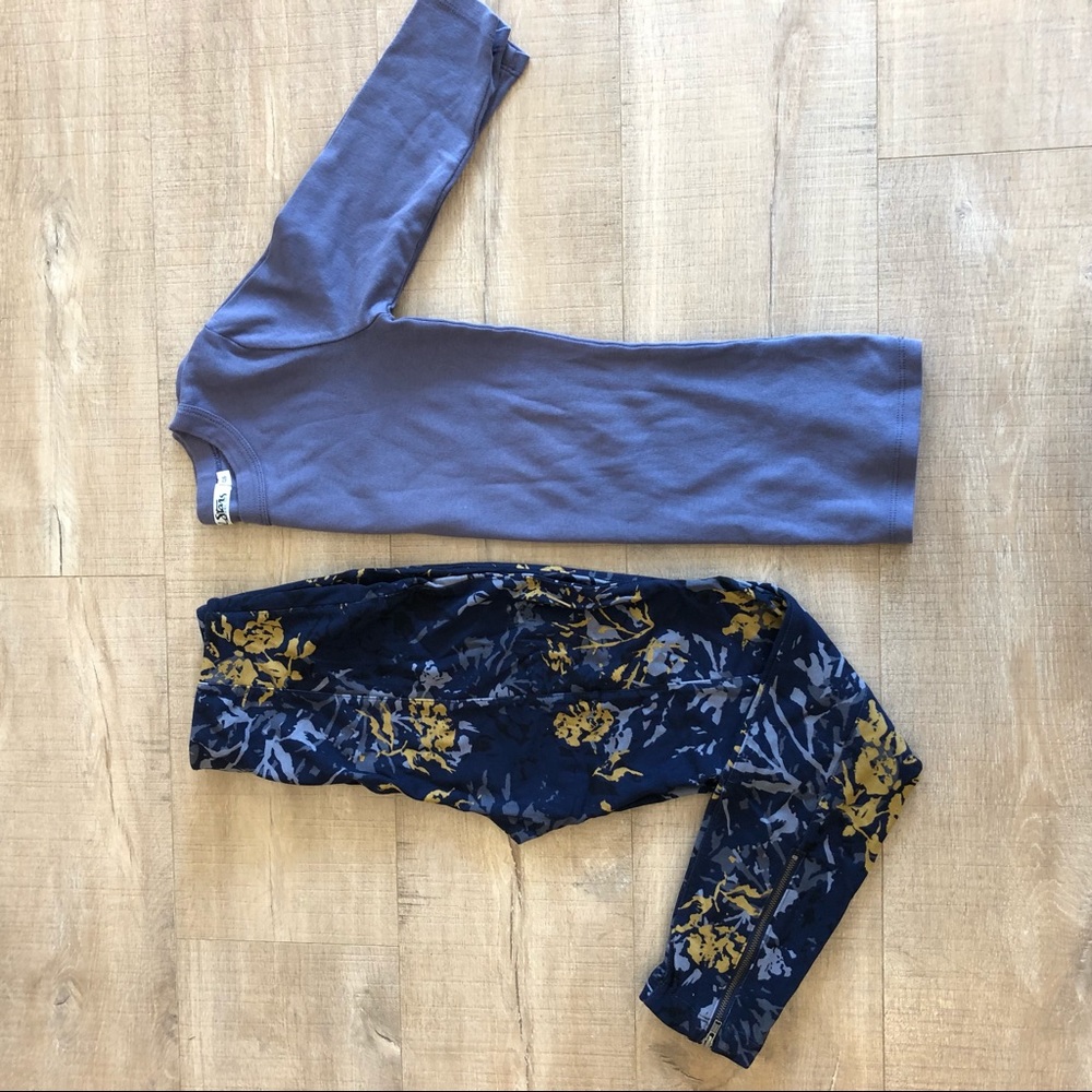 Lot of 2. M Stars top o/s. Lysse legging XX